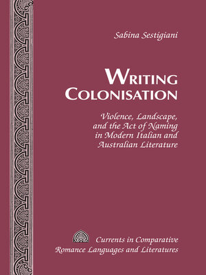 cover image of Writing Colonisation